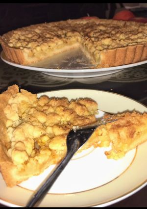 Une photo de Tarte crumble aux pommes