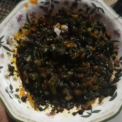 A picture of Simple Utazi sauce.
