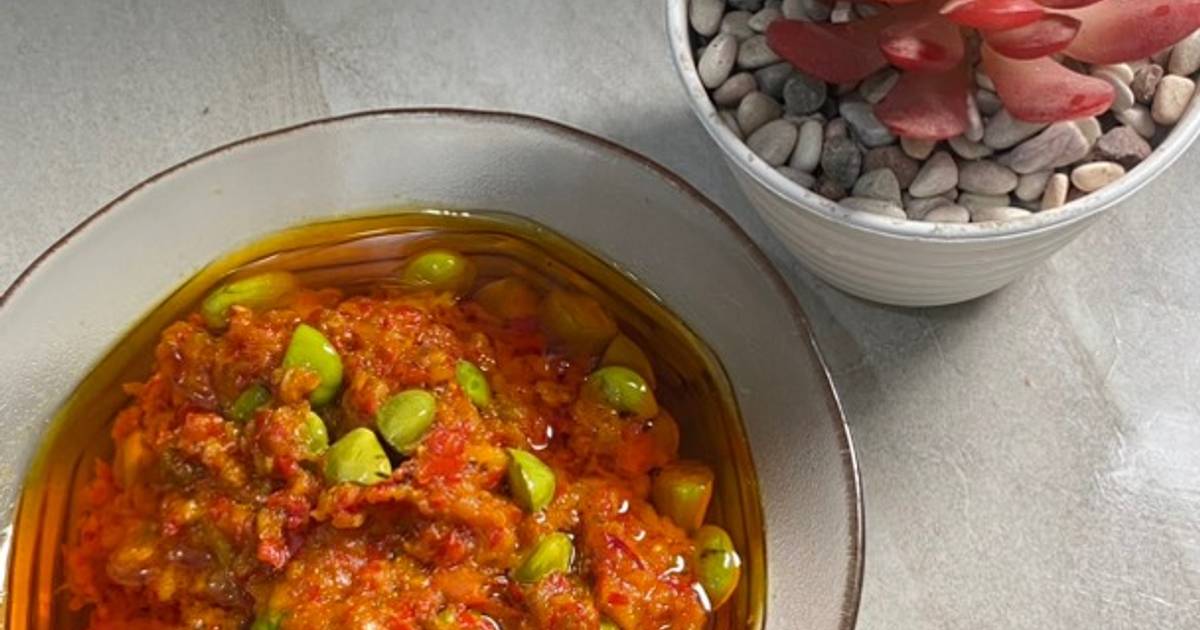 Resep Sambel Tempoyak Pete Rasanya Maknyus