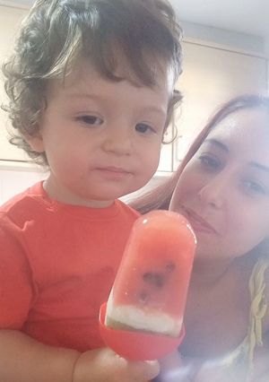 Una foto de Helado de sandía 🍉