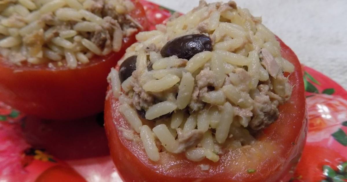 tomates rellenos prisoner arroz y atun cocineros argentinos