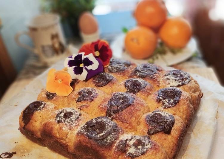 🌈Brioche de Naranja con Chocolate🌈 con Robot de Cocina