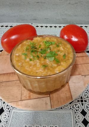 A picture of Tomato Oats.