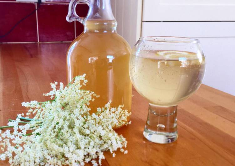 Steps to Prepare Perfect Elderflower Cordial #mycookbook