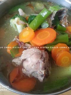 Foto resep Sup Ayam ceker Bumbu Rempah