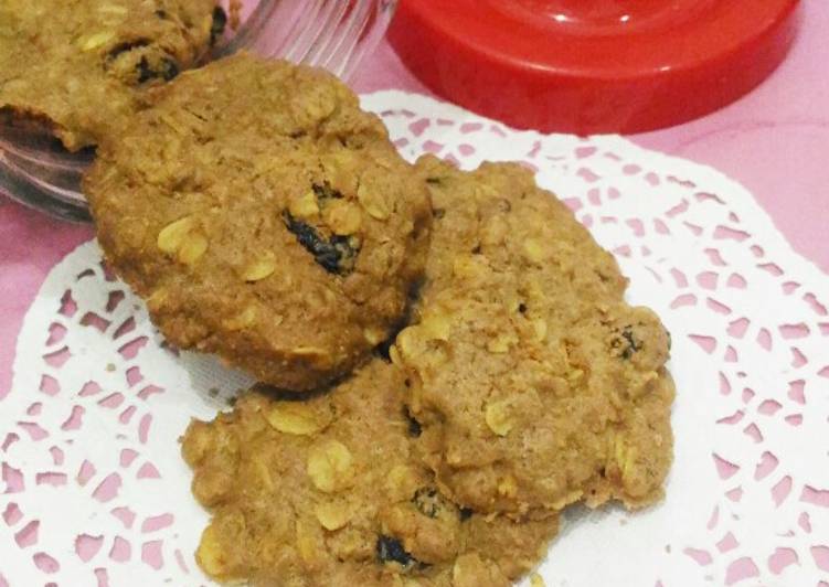 Resep Havermout Raisin Cookies yang Bikin Ketagihan