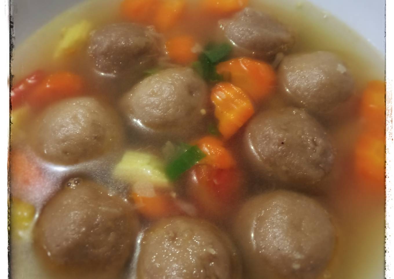 Sop Bakso Wortel