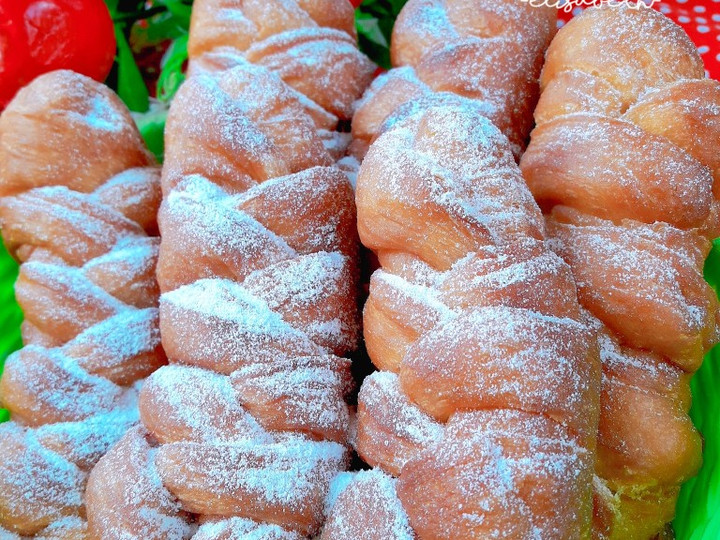 Bagaimana Membuat DONAT KEPANG isi Pisang, Lezat