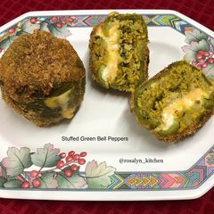 A picture of Stuffed Green Bell Peppers.