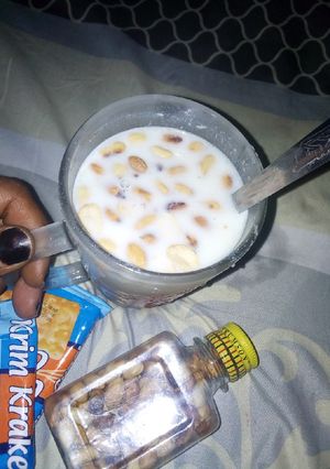 A picture of Soak Garri.