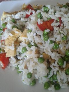 Una foto de Arroz con verduritas de la huerta