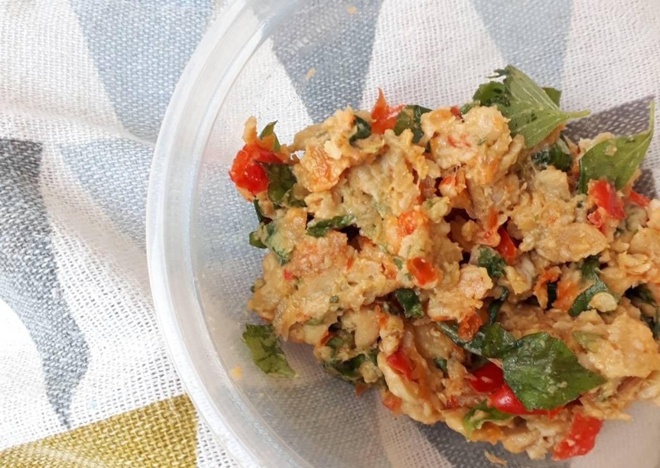 Sambel Tempe-Kemangi