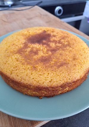 Une photo de Gâteau de semoule à l'orange