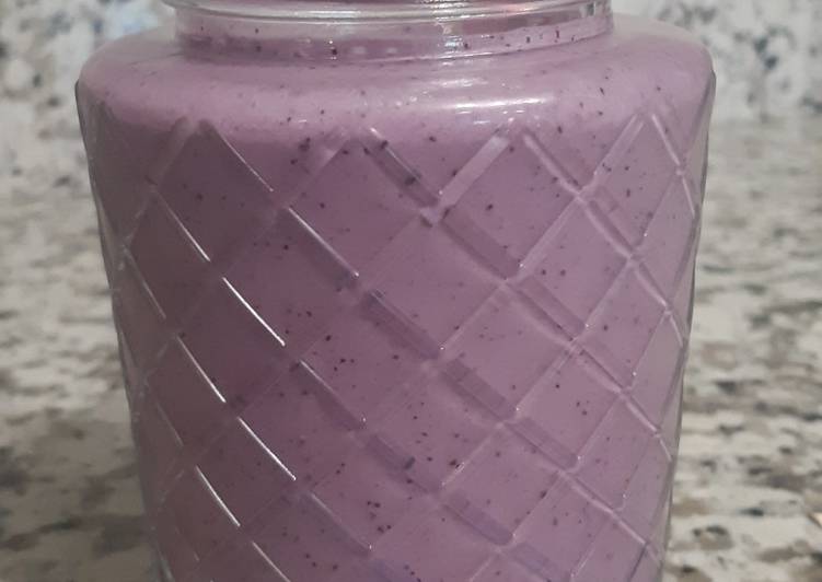 Easiest Way to Make Super Quick Homemade Purple Power Smoothie