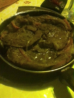 Una foto de Bife a la criolla