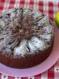 Torta Pere, cioccolato e yogurt
