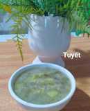 Chè đậu xanh khoai lang nấu gừng vừa thanh mát vừa ấm bụng nha cả nhà