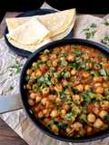 Pindi chana {curry de garbanzos)
