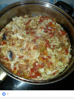 A picture of Cabbage Stew.