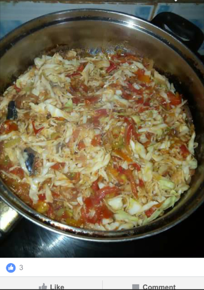 A picture of Cabbage Stew.