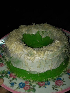 Foto resep Bolu Kukus Pandan Keju