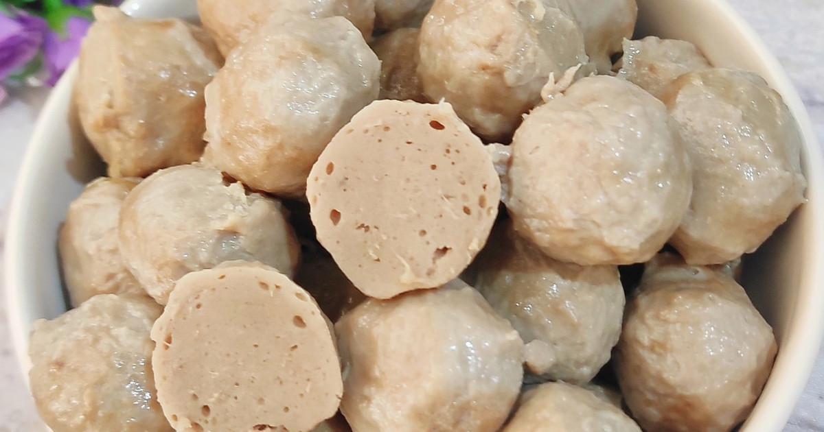 Resep Bakso Daging Sapi oleh Heti - Cookpad