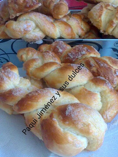 Una foto de Trenzas de brioche con anís