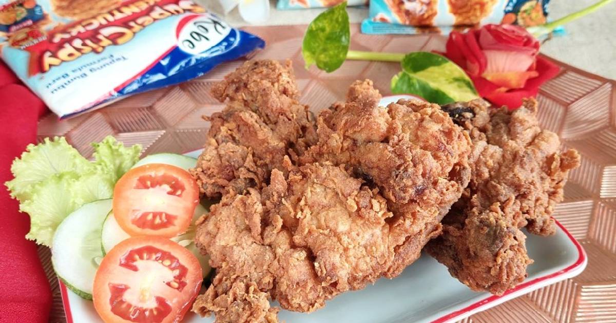 Resep Ayam Berantakan Kobe Super Crispy Oleh Lse Lusia Cookpad