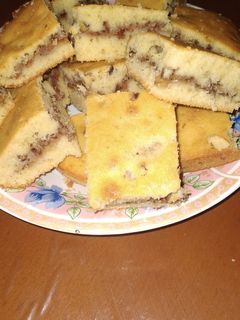عکسی از دستور کیک سیب و دارچین
