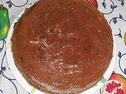 Una foto de quesillo de pan sin leche condensada