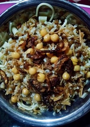 صورة لوصفة تكات الكشري المظبوط