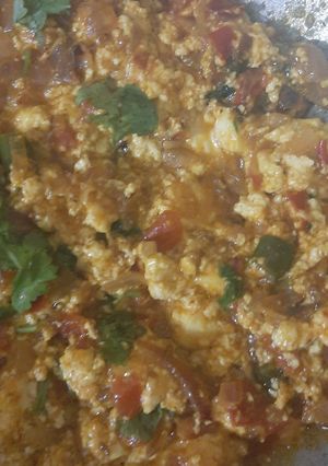 A picture of Paneer bhurji.