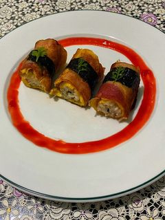 Hình của món SP.0846 - Cơm Cuộn Bacon.