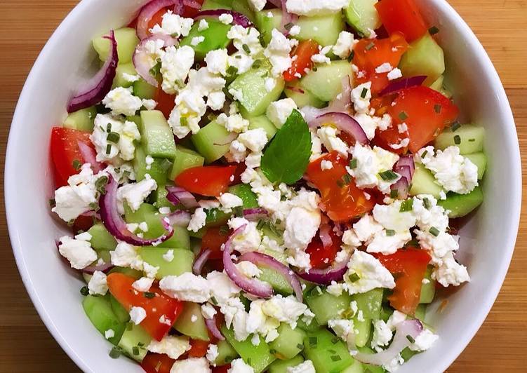 Comment Préparer Les Salade grecque