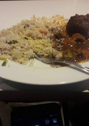 A picture of Chinese Special Fried Rice.