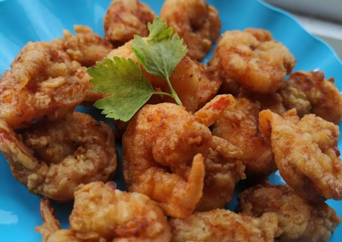 Udang Goreng Tepung Sederhana