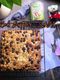 Gambar Kek Butter Saji