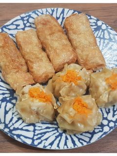 Foto resep Dimsum dan lumpia kulit tahu ayam udang