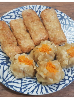 Foto resep Dimsum dan lumpia kulit tahu ayam udang