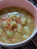 Soto sayur jipang (menu vegetarian)