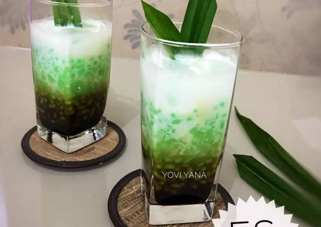 Es cendol tepung beras
