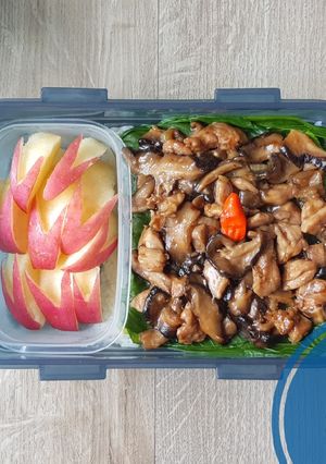 Foto resep Ayam Jamur Saus Tiram