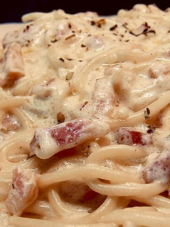 Una foto de 🌞Espaguetis a la carbonara🌞