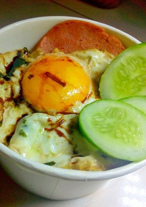 Foto resep Rice Bowl endog ceplok
