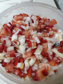 Una foto de Salsa criolla