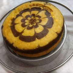 A picture of Zebra Cake.