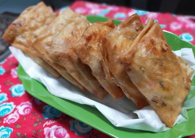 Martabak tahu kulit lumpia