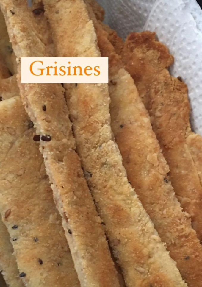 Una foto de Grisines fáciles