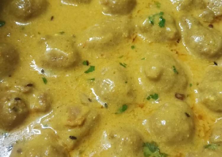 Recipe of Super Quick Homemade Kadi pakoda recipe