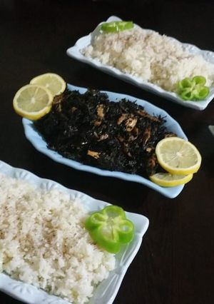 صورة لوصفة ملوخية دجاج
